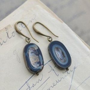 Black Neo Vintage Earrings